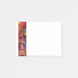 EXCALIBUR, Red Purple Black Post-it Notes