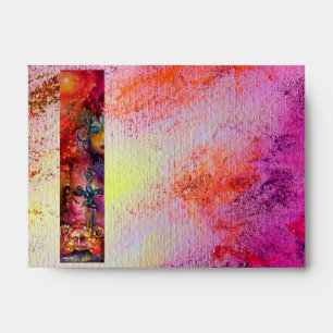 EXCALIBUR ,red purple pink yellow Envelopes