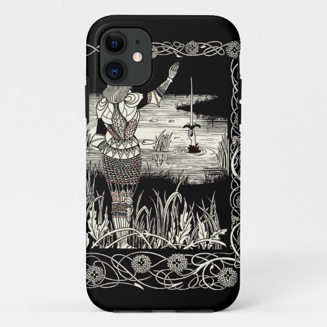 Excalibur Rising from  the Lake Case-Mate iPhone Case (Back)