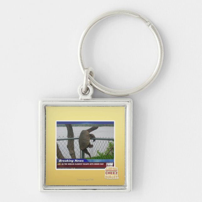 Excaping Turtle Key Ring (Front)