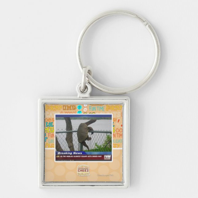 Excaping Turtle Key Ring (Front)