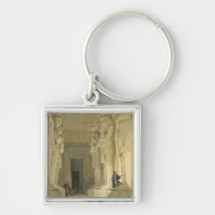 Excavated Temple of Gysha, Nubia, from "Egypt and Key Ring