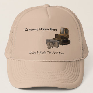 Excavating Company Slogan Hat
