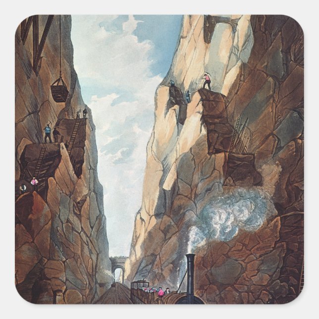 Excavation of Olive Mount, Miles from Square Sticker (Front)