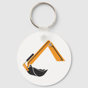 Excavator Arm Key Ring