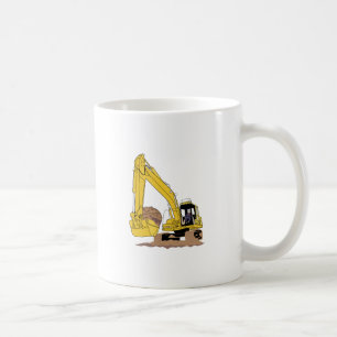 Excavator Coffee Mug