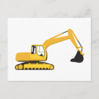 Excavator Construction Truck