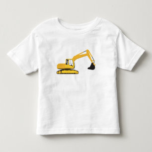 Excavator Construction Truck Toddler T-Shirt