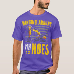 Excavator Driver Men Funny Backhoe Digger T-Shirt