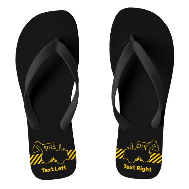 Excavator Flip Flops (Footbed)