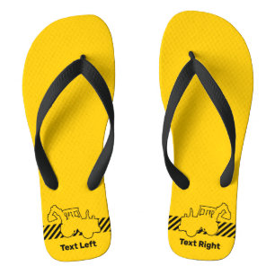 Excavator Flip Flops