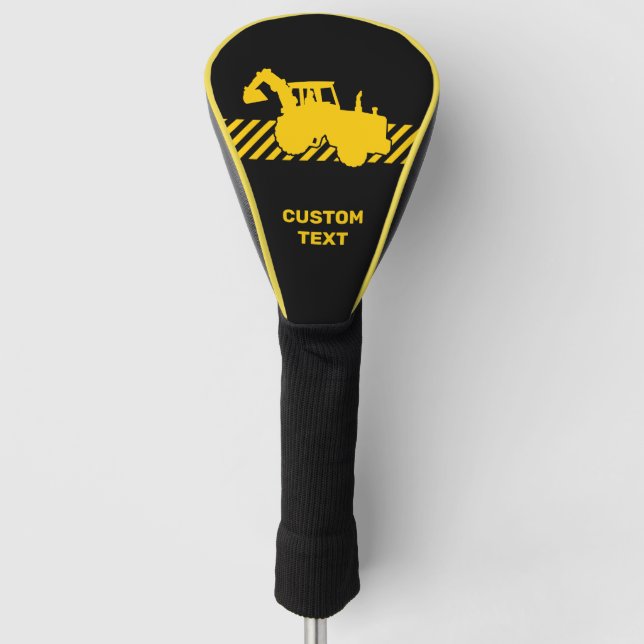 Excavator Golf Head Cover (Front)