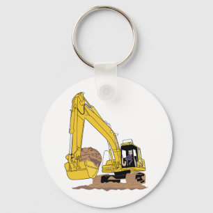 Excavator Key Ring