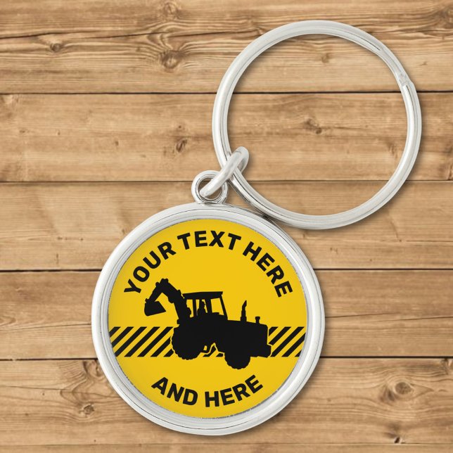 Excavator Key Ring (Creator Uploaded)