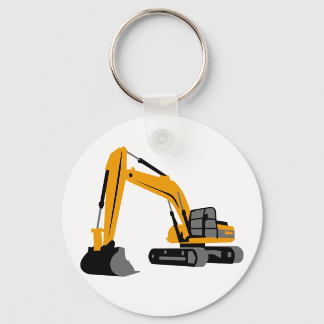 Excavator Key Ring (Front)