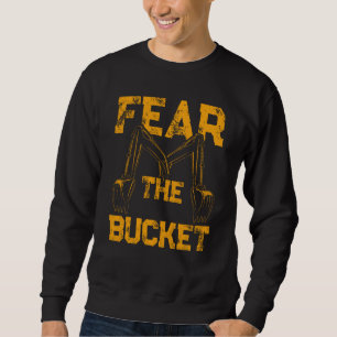 Excavator Operator For Excavator Driver Backhoe Op Sweatshirt