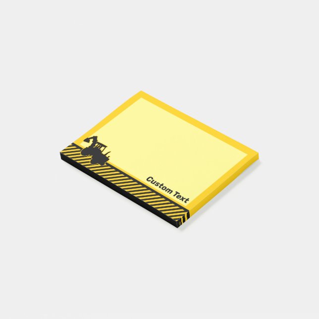Excavator Post-it Notes (Angled)