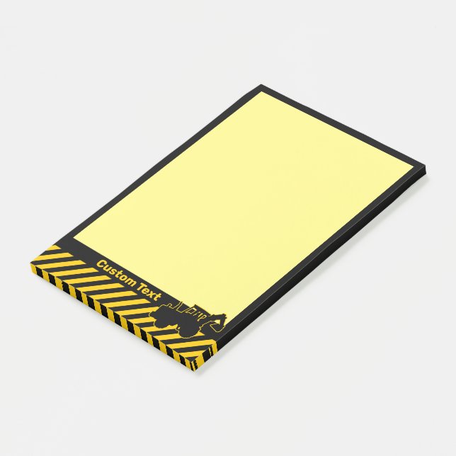 Excavator Post-it Notes (Angled)