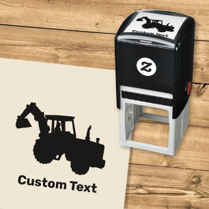 Excavator Self-inking Stamp