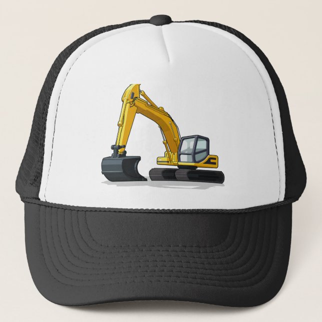 Excavator Trucker Hat (Front)