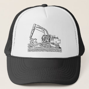 Excavator Trucker Hat