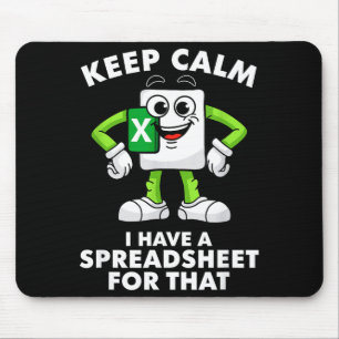 Excel Coworker Employee Farewell Goodbye Birthday Mouse Mat