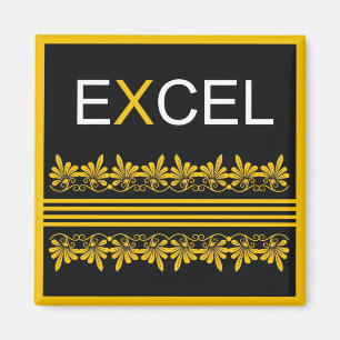 Excel - One Word Quote For Motivation Magnet