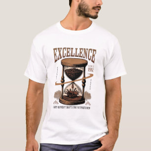 Excellence Coffee Vintage Hourglass T-Shirt – Prem