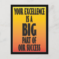 Excellence Employee Thank You