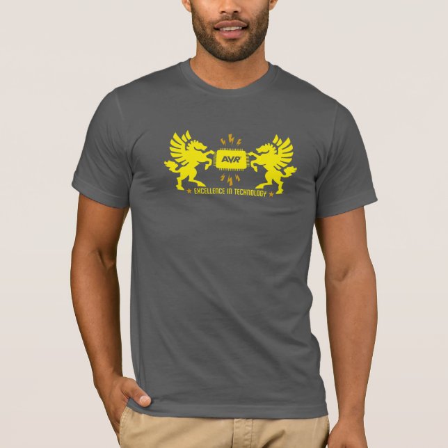 Excellence in Technology - gray T-Shirt (Front)