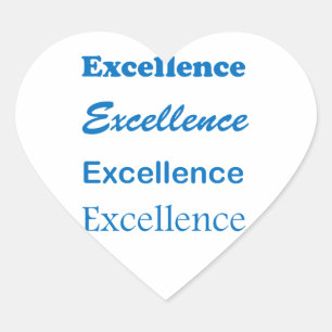 EXCELLENCE Standard Coach Mentor Sports School GIF Heart Sticker