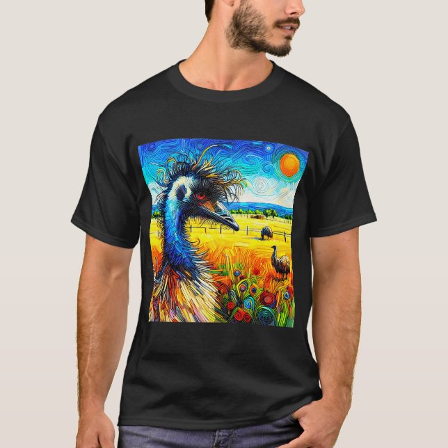 Excellence's Birds:  Emu#5 T-Shirt (Front)