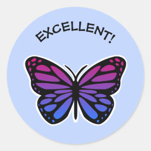 Excellent Work Stickers Labels Zazzle Uk