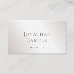 Excellent Creative Minimalist Design Modern Luxury Business Card
