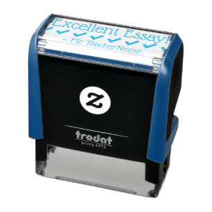 "Excellent Essay!" Tutor Feedback Rubber Stamp