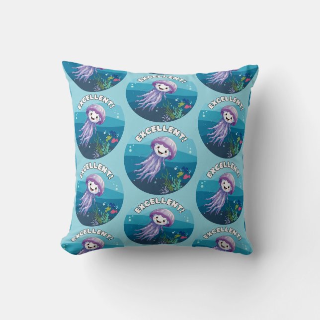 Excellent !, Jelly Fish   Cushion (Front)