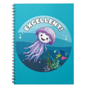 Excellent !, Jelly Fish Notebook
