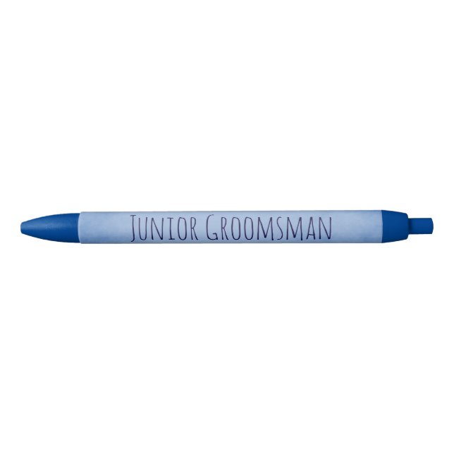 Excellent Junior Groomsman Black Ink Pen (Front)