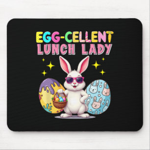 Excellent Lunch Lady Easter Bunny Sungles Hunting  Mouse Mat