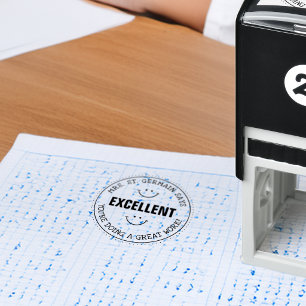 Excellent Personalised Teachers Self-inking Stamp