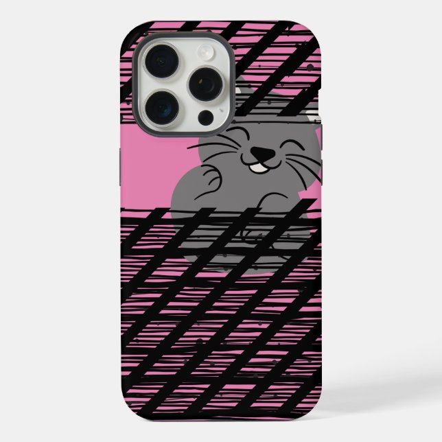 Excellent Pink colore iPhone Case (Back)