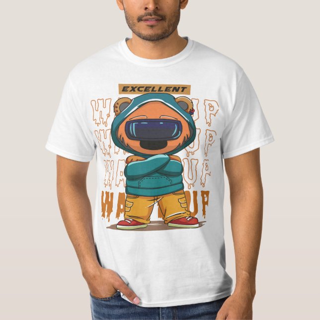 EXCELLENT WAVES  T-Shirt (Front)