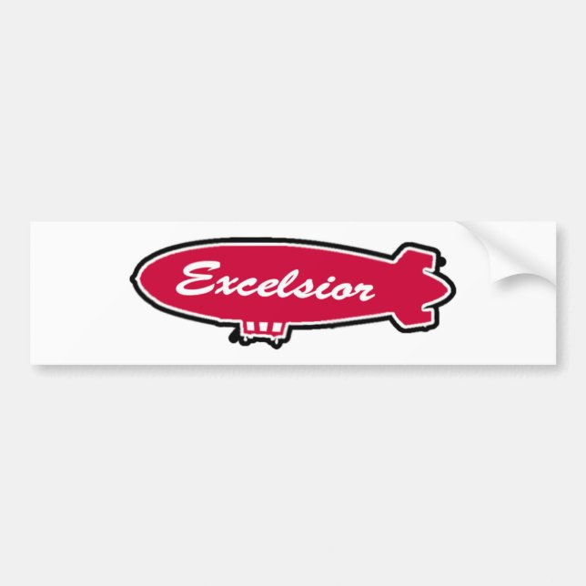 Excelsior Gear Bumper Sticker (Front)