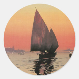 Excelsior Palace Hotel: Venise-Lido Classic Round Sticker