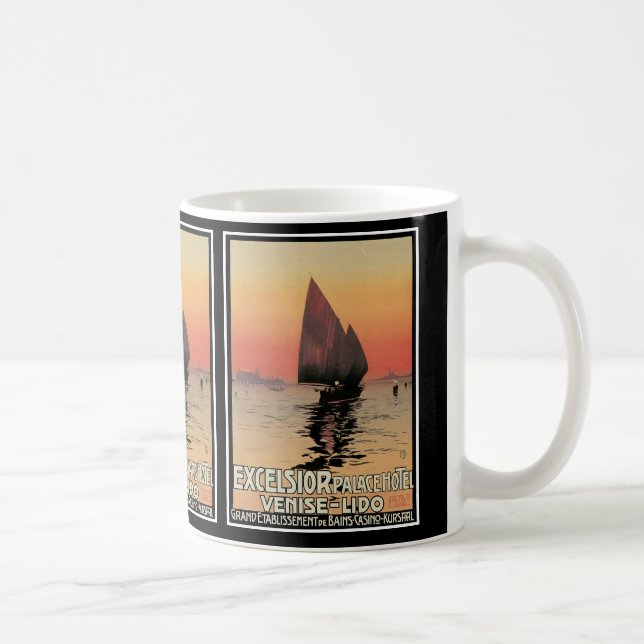 Excelsior Palace Hotel: Venise-Lido Coffee Mug (Right)