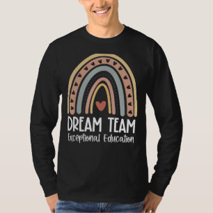 Exceptional Education Rainbow SPED Teacher Back To T-Shirt