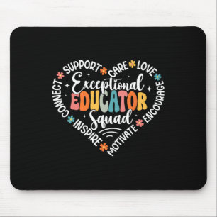 Exceptional Educator Squad Appreciation Week Back Mouse Mat