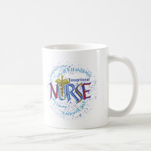 Exceptional Nurse Motto mug