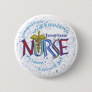 Exceptional Nurse Motto  Pin