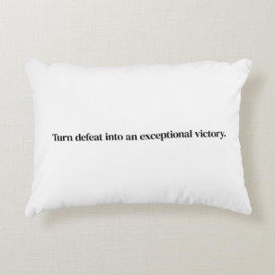 Exceptional Victory Accent Pillow
